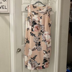 Calvin Klein flower dress